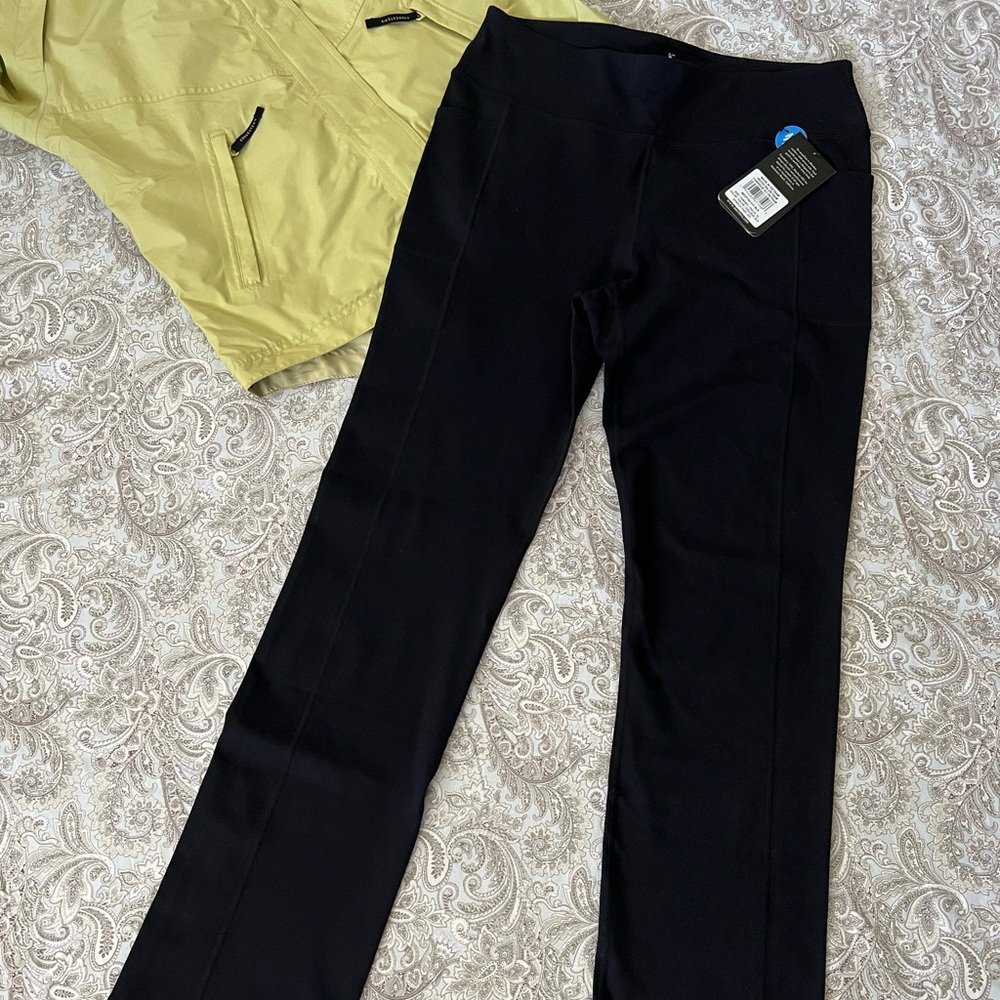 Skechers Black Straight Leg Pants